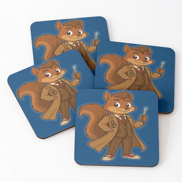 Item preview, Dr Squirrel - The Eleventh Regeneration designed and sold by SecretSquirrellDesigns.