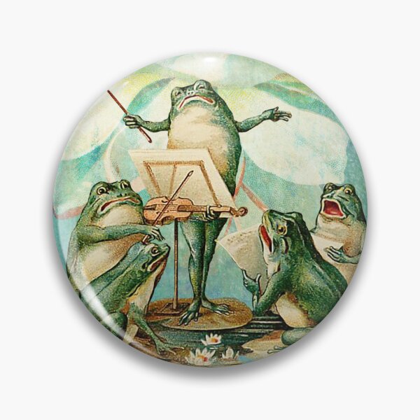 Item preview, Singing Frogs designed and sold by GrayHareCards.