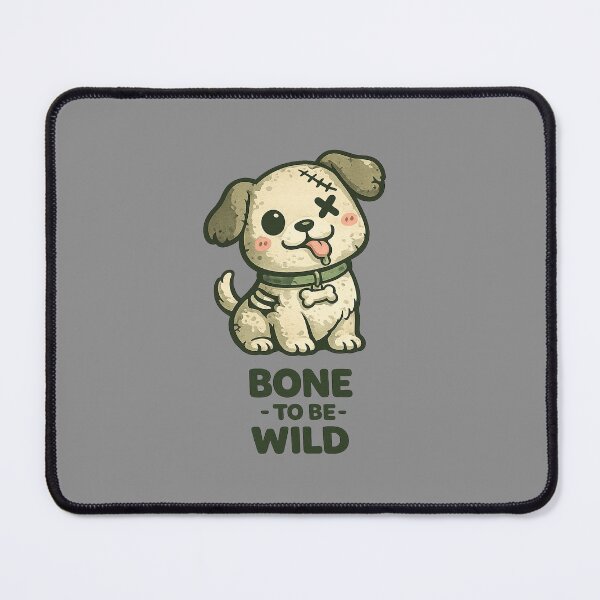 Item preview, Bone To Be Wild — Cute Zombie Dog designed and sold by Dream Machine.
