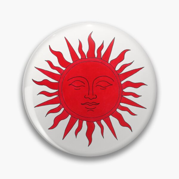 Item preview, The Sun That Sees – Vintage Solar Engraving - Silk Cream designed and sold by Piret Victoria Ribas.