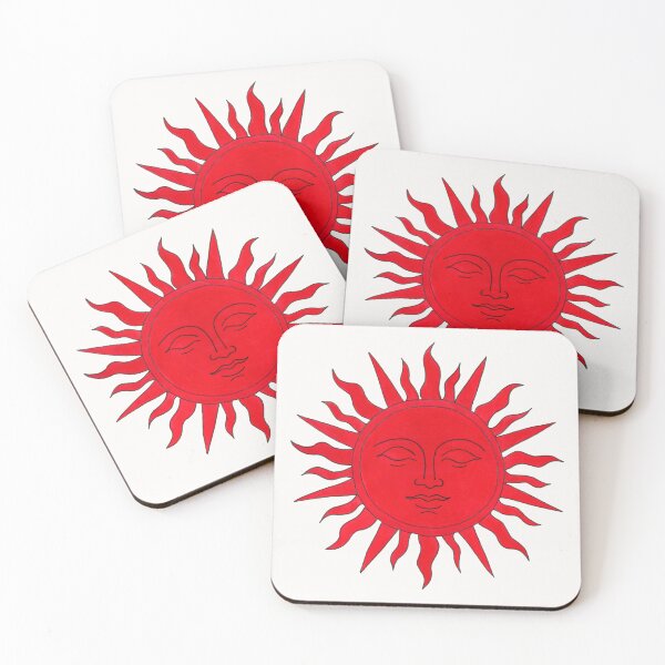 Item preview, The Sun That Sees – Vintage Solar Engraving - Silk Cream designed and sold by Piret Victoria Ribas.