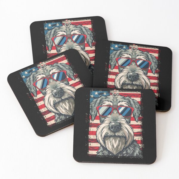 Item preview, Funny Irish Wolfhound 4th July USA Flag America Mom Dad Kids designed and sold by rafaeltto.