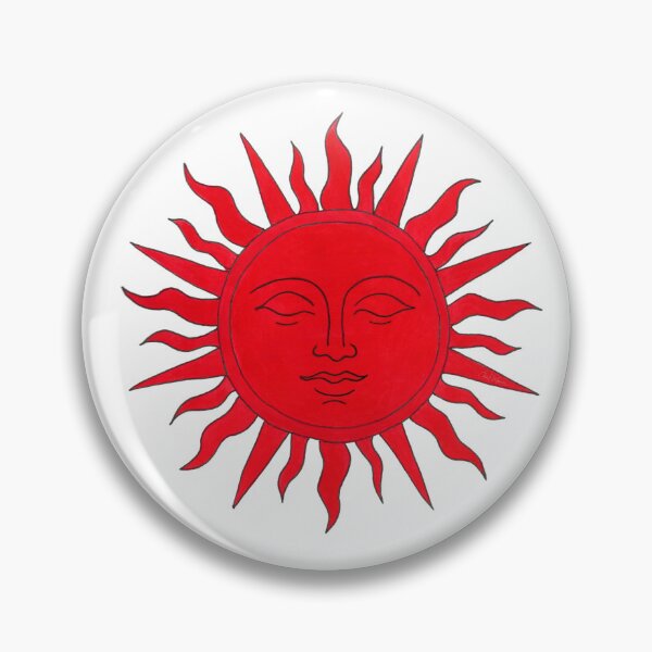 Item preview, The Sun That Sees – Vintage Solar Engraving - Porcelain White  designed and sold by Piret Victoria Ribas.