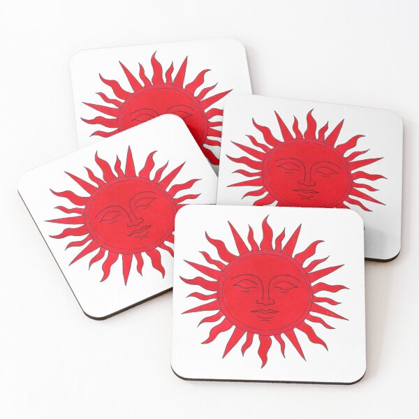 Item preview, The Sun That Sees – Vintage Solar Engraving - Porcelain White  designed and sold by Piret Victoria Ribas.