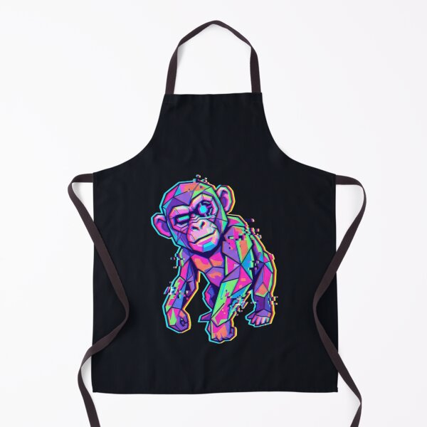 Item preview, Futuristic Cyborg Monkey – Cyberpunk Art for Gamer Decoration designed and sold by bsbd-action.