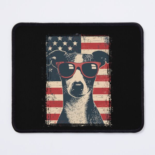 Item preview, Funny Italian Greyhound 4th July USA Flag America Mom Dad Kids designed and sold by rafaeltto.