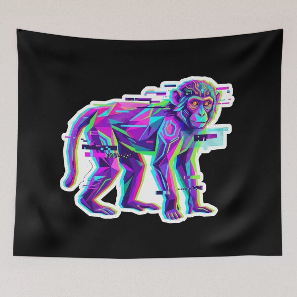 Item preview, Integrated Circuits Monkey – Technological Design for Computer Lovers designed and sold by bsbd-action.