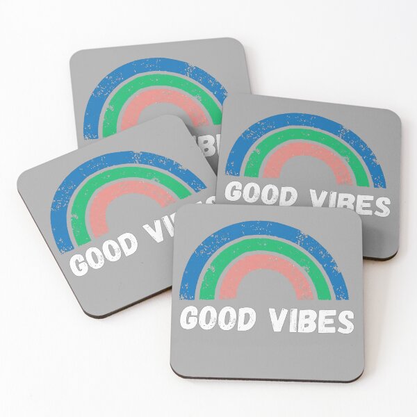 Item preview, Good Vibes Faded Rainbow designed and sold by CMM-Designs.
