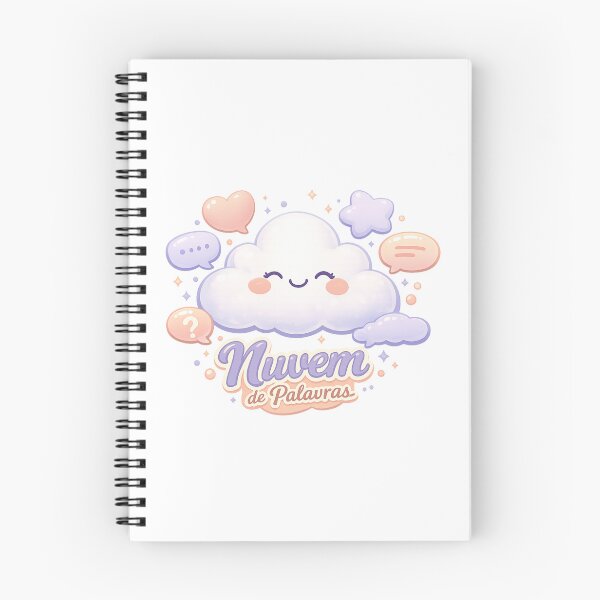 Item preview, Nuvem de Palavras – Cute Cloud Mascot designed and sold by LuveraxArt.