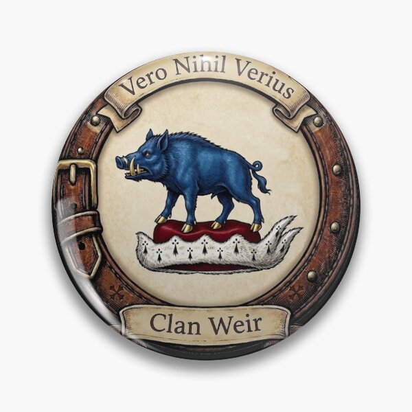 Item preview, Clan Weir Crest designed and sold by BagTown Clans.