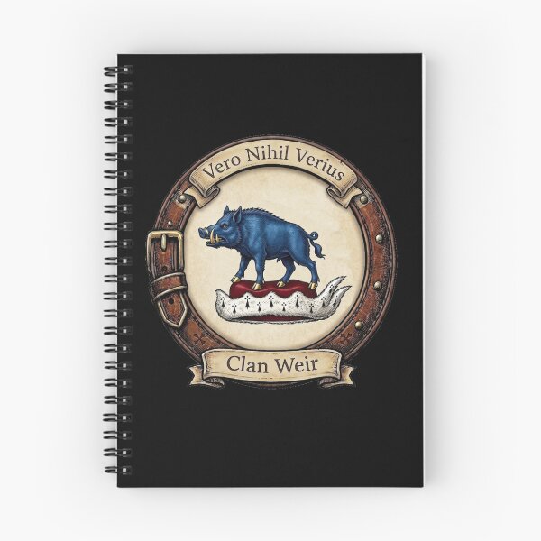 Item preview, Clan Weir Crest designed and sold by BagTown Clans.