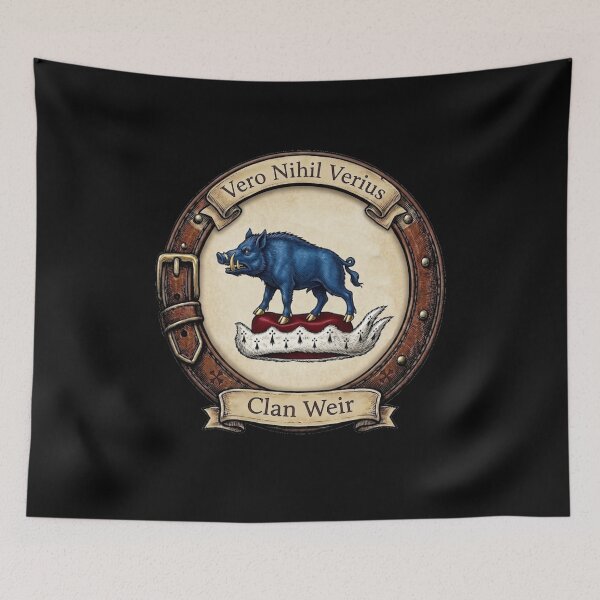 Item preview, Clan Weir Crest designed and sold by BagTown Clans.