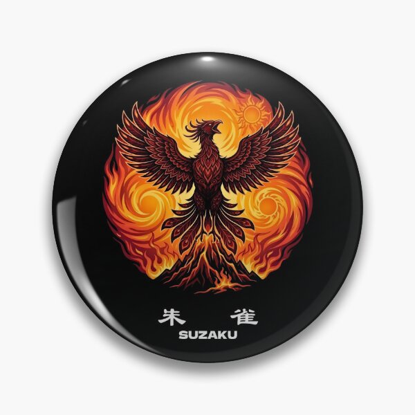 Item preview, Suzaku The Vermilion Bird of the South - Japanese Mythology designed and sold by Spirits Dark Japan.