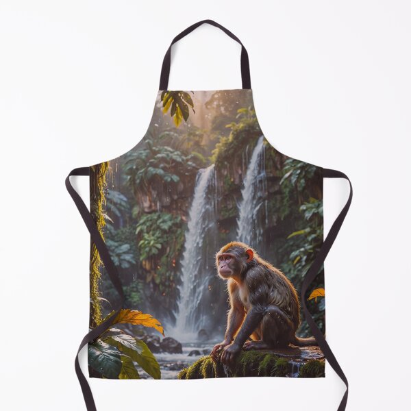 Artikelvorschau, Dschungelaffen-Wandkunst entworfen und verkauft von BeautifulVirtues.