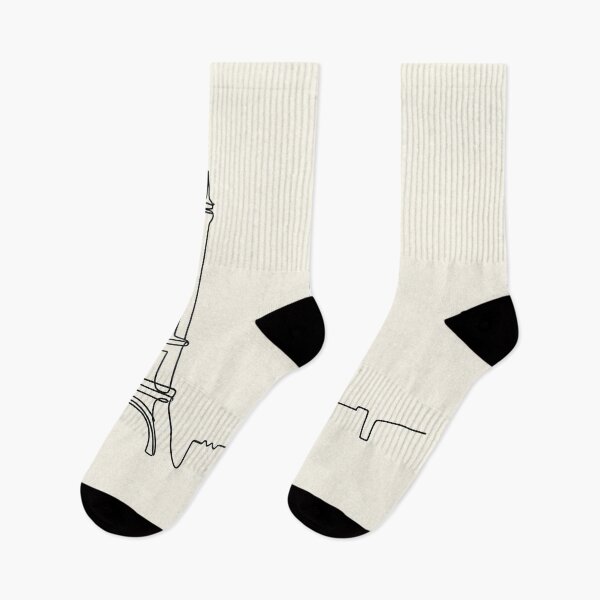 Item preview, Minimal Eiffel Tower Continuous Line Skyline designed and sold by PixorStudio.