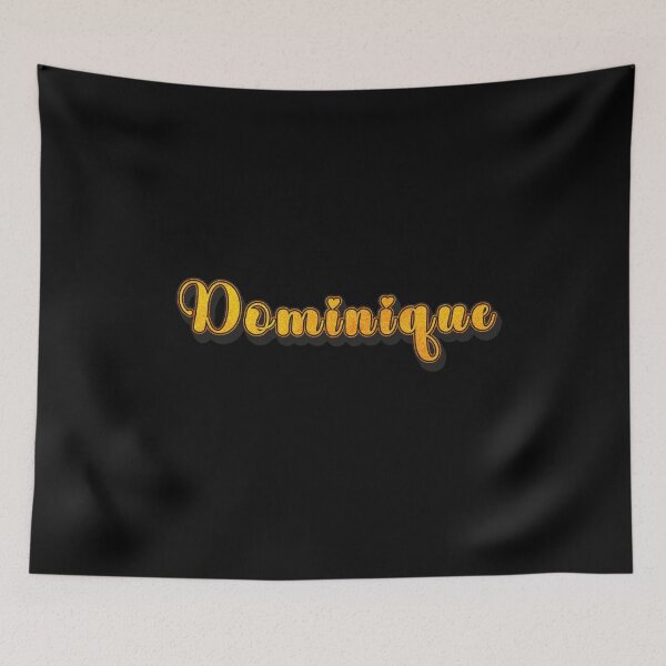 Item preview, Dominique Personalized Name - Cool & Cute Custom Gift for Women and Girls designed and sold by Oussinc.