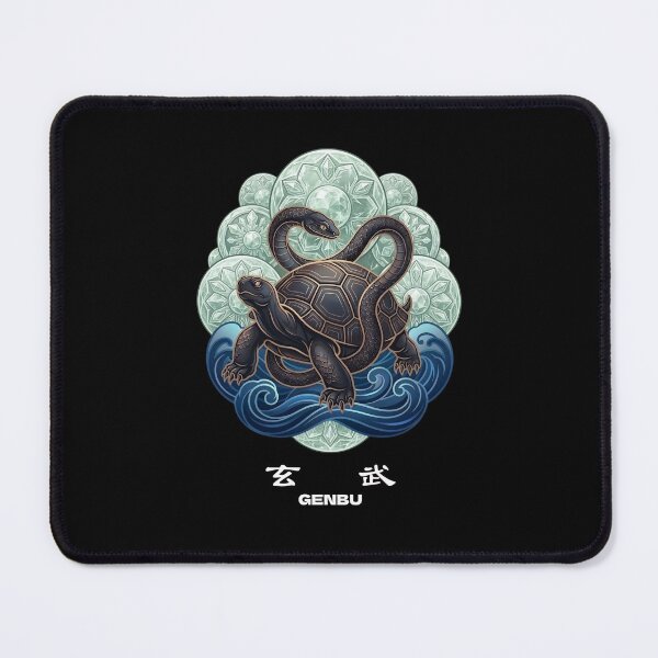 Item preview, Genbu The Black Tortoise of the North - Japanese Mythology designed and sold by Spirits Dark Japan.