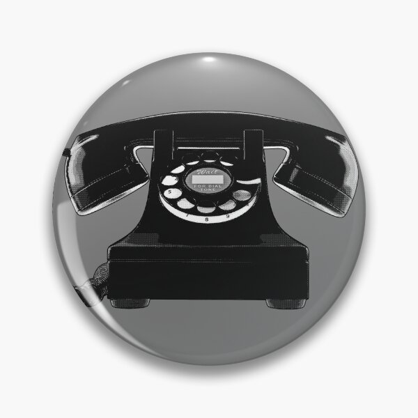 Item preview, 1937 Western Electric Rotary Phone Dark Vintage Art designed and sold by Ghoul Enterprises.