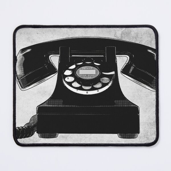 Item preview, 1937 Western Electric Rotary Phone Dark Vintage Art designed and sold by Ghoul Enterprises.
