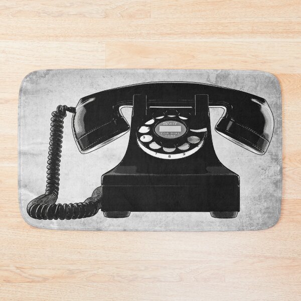 Item preview, 1937 Western Electric Rotary Phone Dark Vintage Art designed and sold by Ghoul Enterprises.