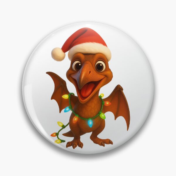 Item preview, Christmas Pterodactyl designed and sold by Sillytoe.