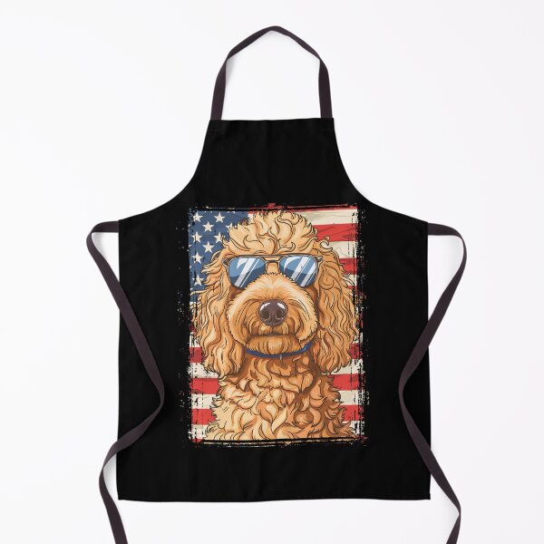 Item preview, Funny Labradoodle 4th July USA Flag America Mom Dad Kids designed and sold by rafaeltto.