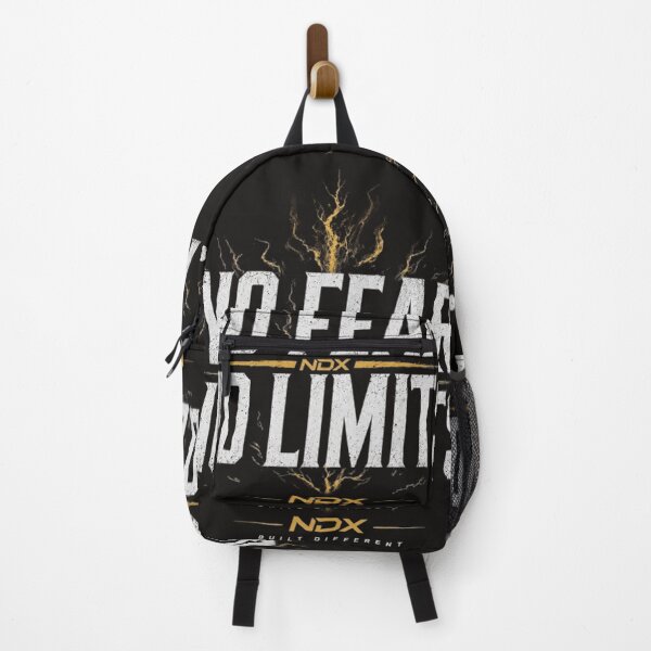 Item preview, No Fear No Limits – Fearless Mindset Bold Typography Graphic Design | NDX designed and sold by NDX9.