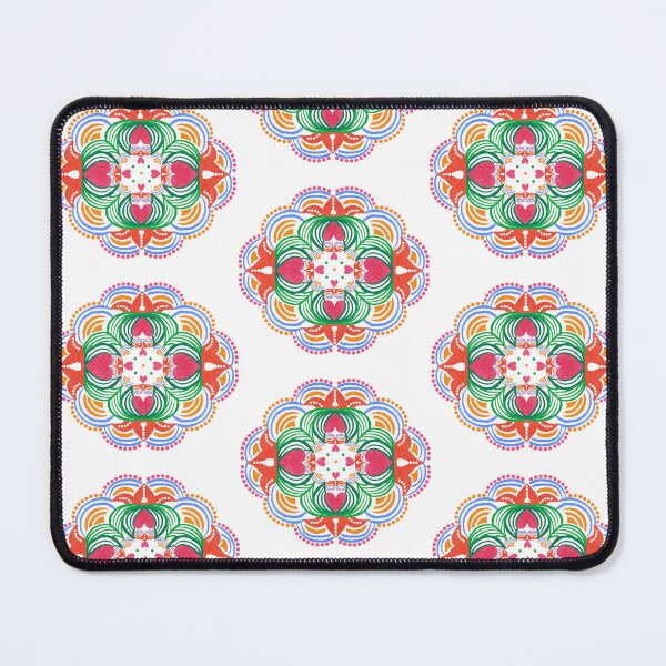 Item preview, Wreath | Kolam |Fusion| India| Folk Art| Colorful | Pattern | designed and sold by geetasadashivan.