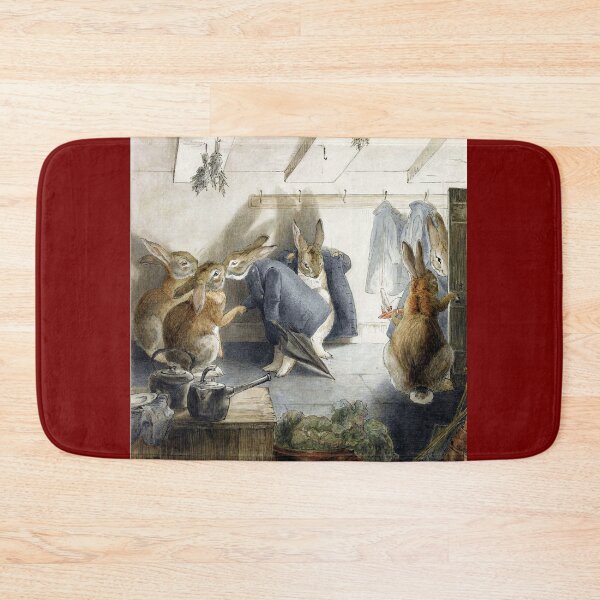 Item preview, Departure - The Rabbits Christmas Party by Beatrix Potter designed and sold by forgottenbeauty.