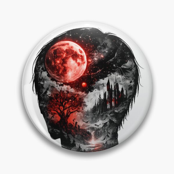 Item preview, Crimson Nightmare Within designed and sold by #kingMAMECRAFT.