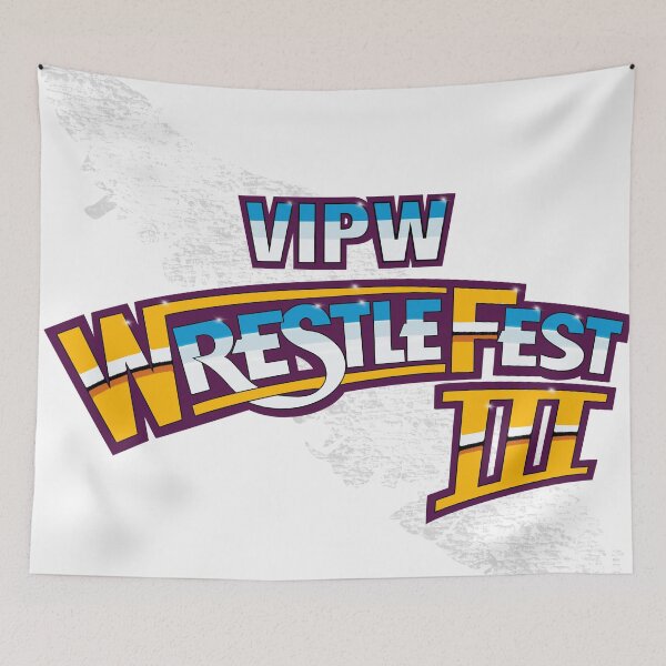 Artikelvorschau, WrestleFest Weiß entworfen und verkauft von MonstrosiTees.