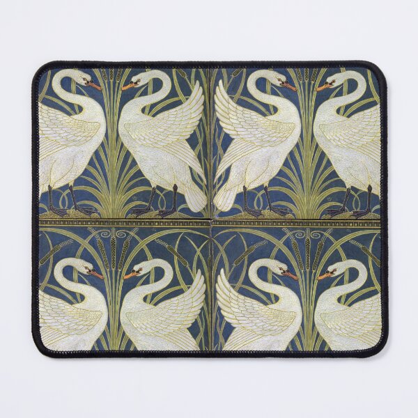 Item preview, Swans and Rushes designed and sold by GrayHareCards.