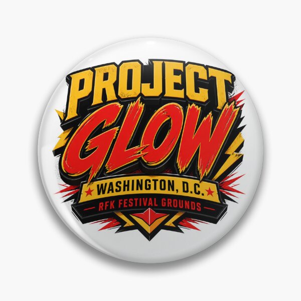 Artikelvorschau, Project GLOW DC 2026 – EDM Festival Design entworfen und verkauft von Combat Skies.