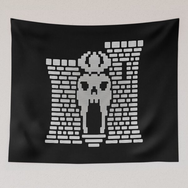 Item preview, Power Castle Videoskull (White) designed and sold by Hanzo Design.