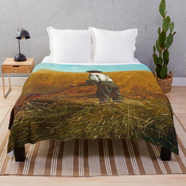 Item preview, The Veteran in a New Field by Winslow Homer 1865 designed and sold by AnimaliaStar.