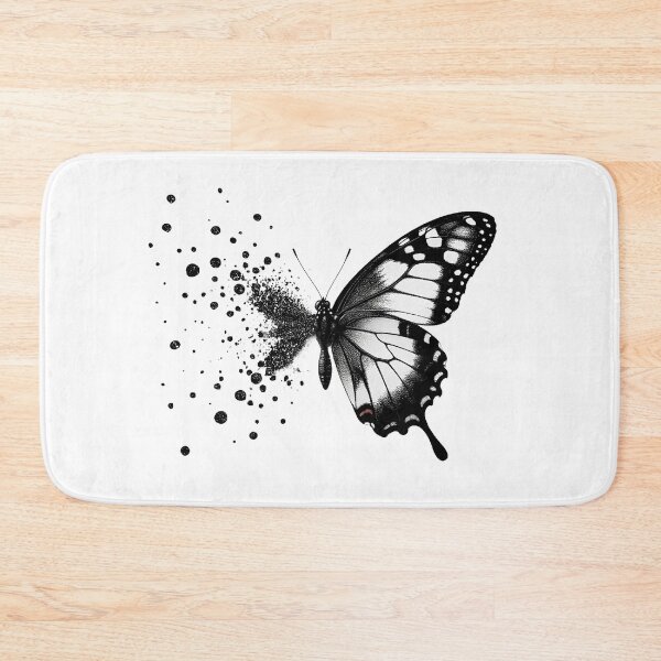 Item preview, A Butterfly Dissolves Into Black Particles designed and sold by p3Rspectives.