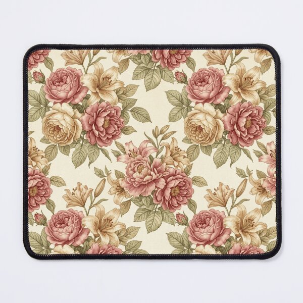 Item preview, Vintage Victorian Watercolor Botanical Rose Floral Pattern designed and sold by Inkworksbyshery.
