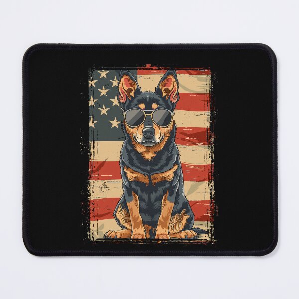 Item preview, Funny Lancashire Heeler 4th July USA Flag America Mom Dad Kids designed and sold by rafaeltto.
