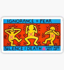 Haring Sticker