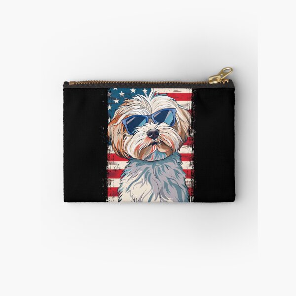 Item preview, Funny Maltipoo 4th July USA Flag America Mom Dad Kids designed and sold by rafaeltto.