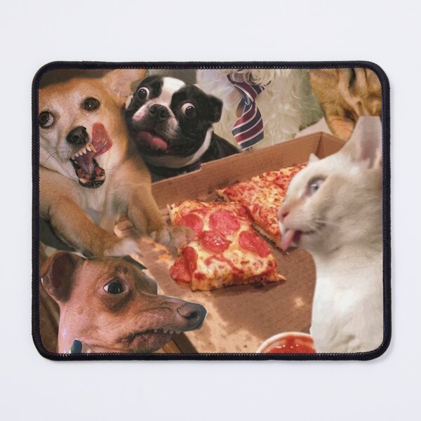 Item preview, Hilarious Dogs, Cat and a Box of Pizza designed and sold by MorningFive.
