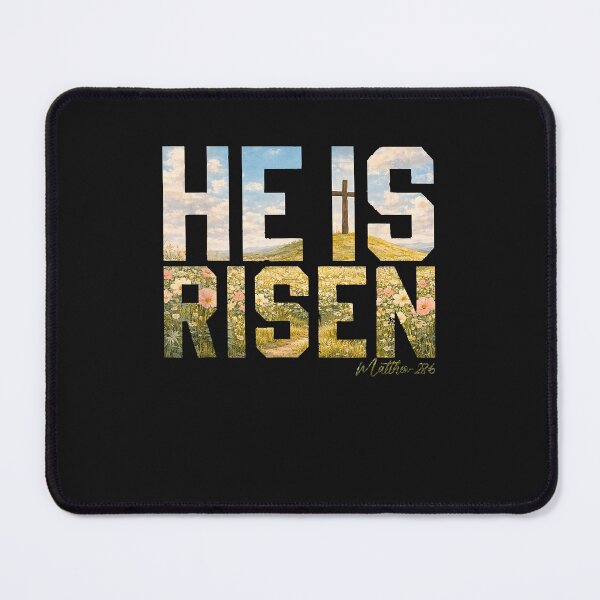 Item preview, He Is Risen Easter Christian Jesus T Shirt designed and sold by vivavu1984.