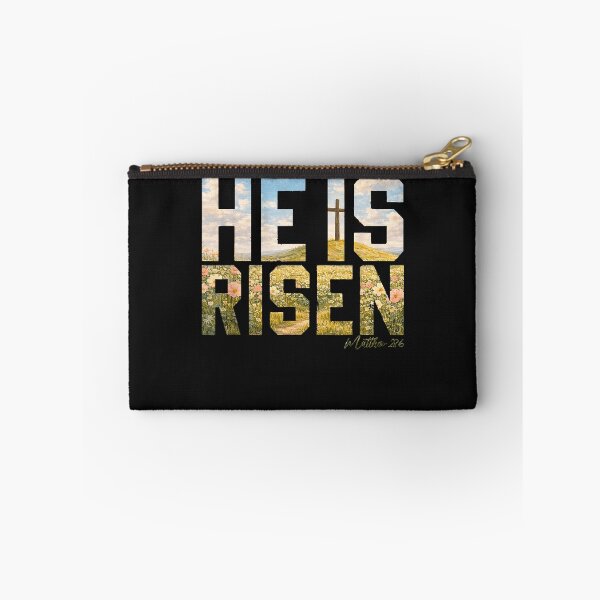 Item preview, He Is Risen Easter Christian Jesus T Shirt designed and sold by vivavu1984.