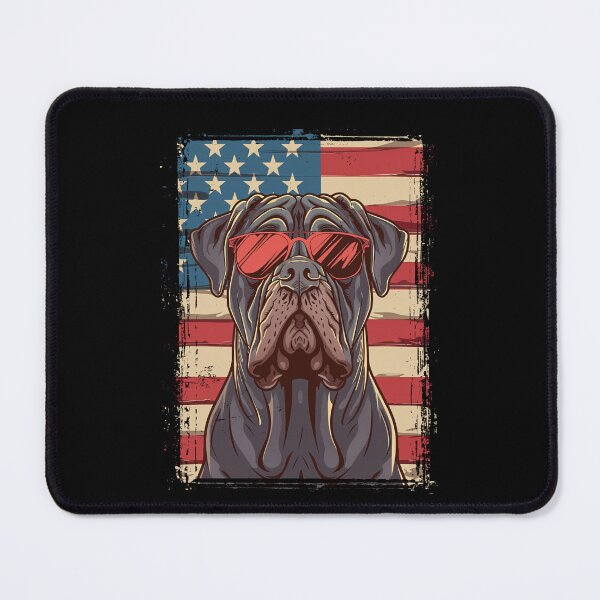 Item preview, Funny Neapolitan Mastiff 4th July USA Flag America Mom Dad Kids designed and sold by rafaeltto.
