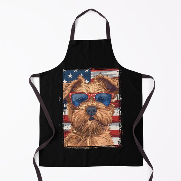 Item preview, Funny Norfolk Terrier 4th July USA Flag America Mom Dad Kids designed and sold by rafaeltto.