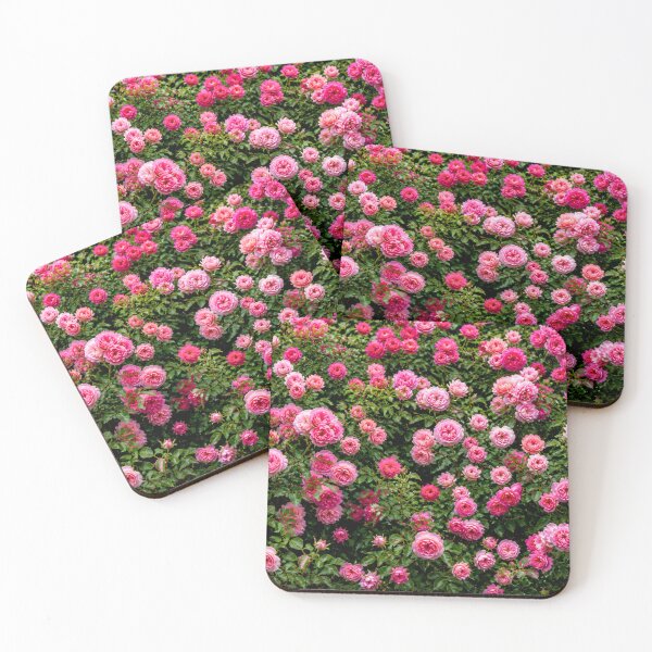 Item preview, Pink Rose Garden Bloom Floral Sticker designed and sold by IntelliMindDesigns.