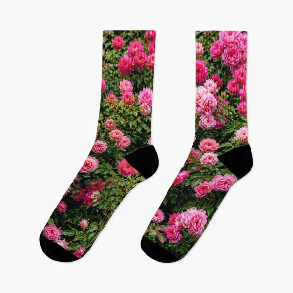 Item preview, Pink Rose Garden Bloom Floral Sticker designed and sold by IntelliMindDesigns.