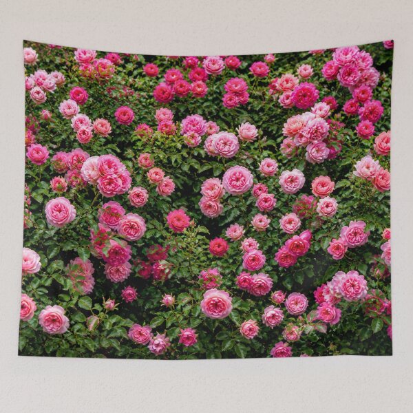 Item preview, Pink Rose Garden Bloom Floral Sticker designed and sold by IntelliMindDesigns.