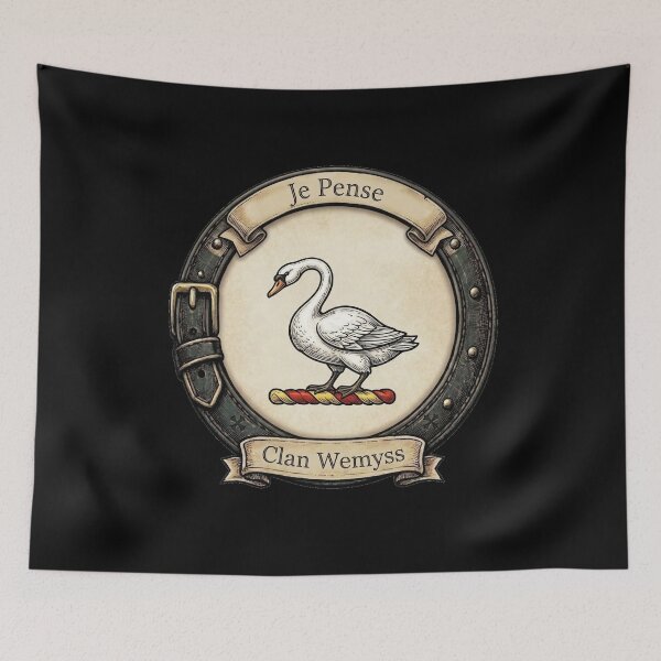 Item preview, Clan Wemyss Crest designed and sold by BagTown Clans.