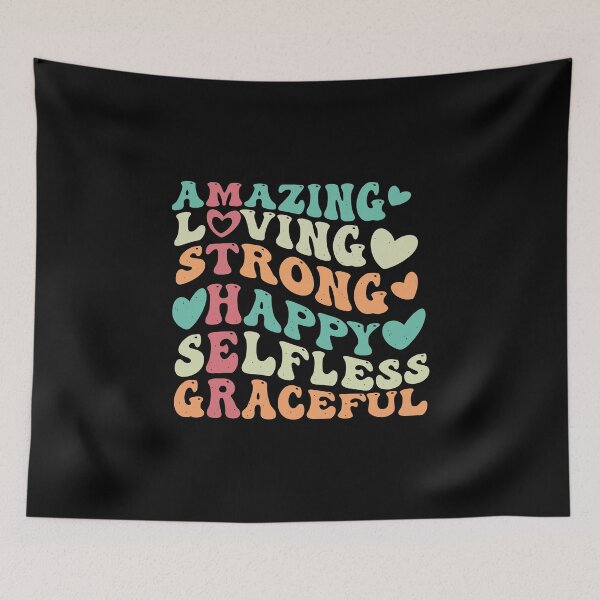 Item preview, Mother Acronym Positive Words Design designed and sold by ArtsB.